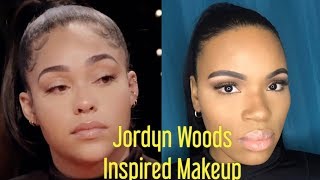 JORDYN WOODS Inspired Makeup - Red Table Talk