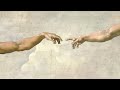 Creation Of Adam By Michelangelo Animated Painting