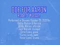 ODE FOR AARON by Robert Watson, performed by Bobby Watson & Horizon