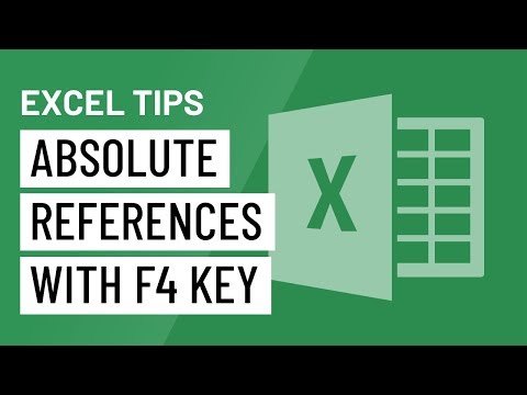 Excel Quick Tip: Absolute References with the F4 Key