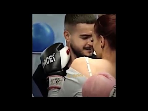 Melissa dhe Fatjoni duke u puthur(Ana u Merzit)