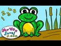Five Little Speckled Frogs | Nursery Rhymes 