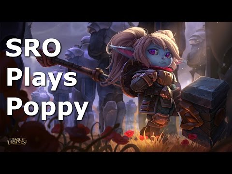 Poppy Top Lane Commentary - Season 6 - League of Legends