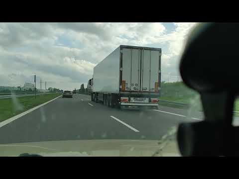 wyboje na autostradzie A1