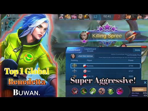 Build Benedetta terkuat dibumi! || Top Global Benedetta by Bᴜᴡᴀɴ. || Mobile Legends
