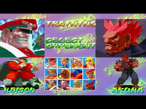 Street Fighter Alpha: Warriors' Dreams All Characters [PS1]