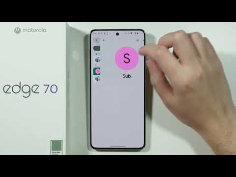 Motorola Edge 70: How to Add Photo to Contact