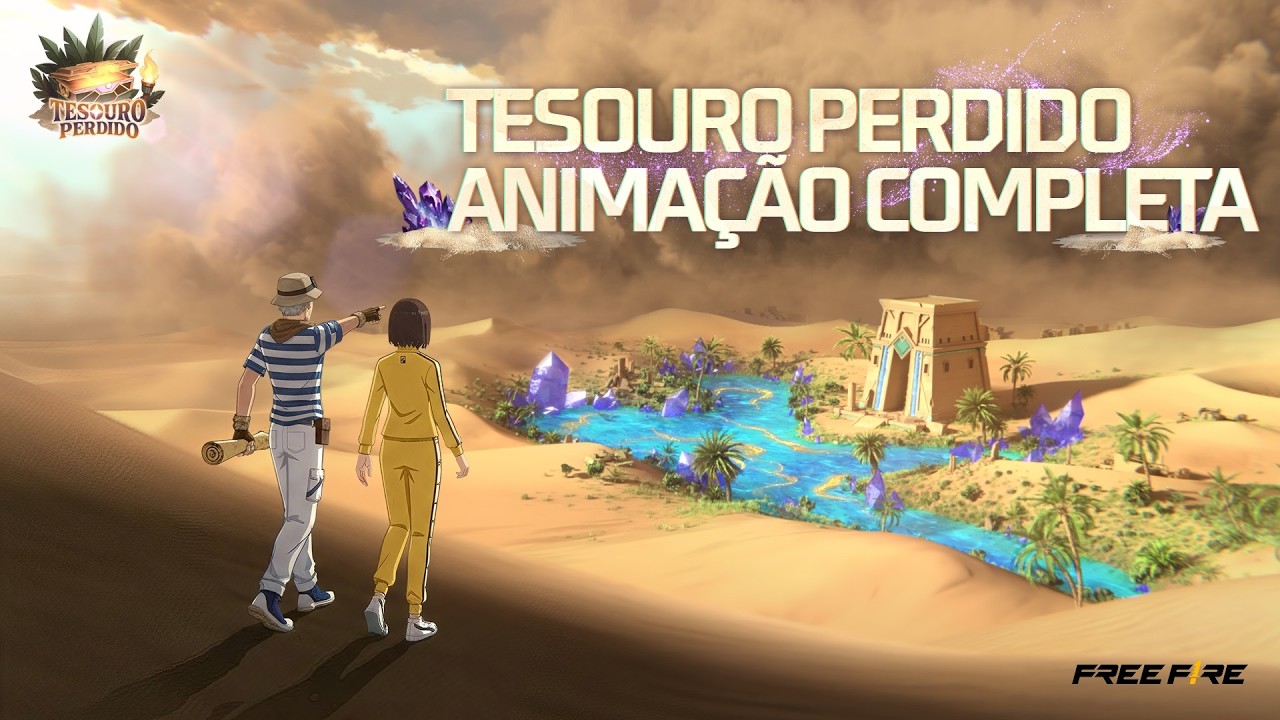 TESOURO PERDIDO | ANIMAÇÃO COMPLETA | FREE FIRE BRASIL