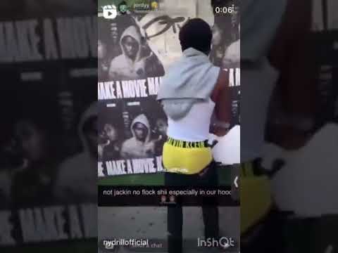 Full Video Of Notti Osama , DD Osama & sugarhillDdot tearing down Kay flock posters
