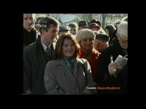 ARCHIWUM MASTER TV - Obchody Święta Niepodległości w Łukowie - 2001 r