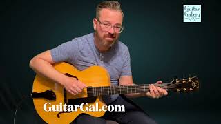Video thumbnail for Martin CF 1 Archtop at GuitarGal.com by Guitar Gallery