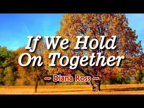 If We Hold On Together - KARAOKE VERSION - Diana Ross