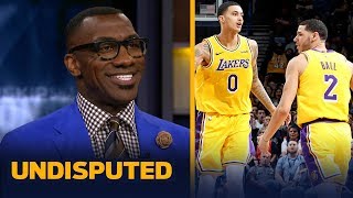 Shannon Sharpe sees major growth in Lakers' young players after win vs Thunder | NBA | UNDISPUTED