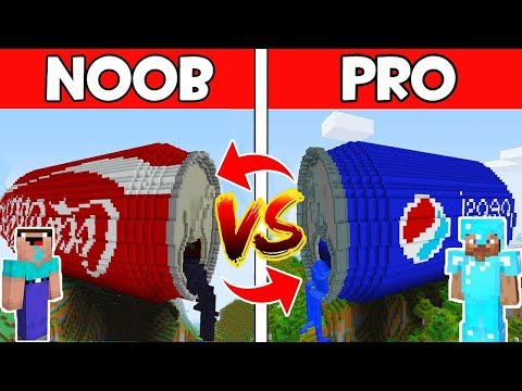 Minecraft NOOB vs PRO : SWAPPED SODA BATTLE in Minecraft! Animation!
