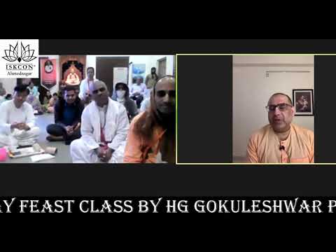 Morning SB  Lecture By HG Gokuleshwar Prabhu @  ISKCON Ahmednagar