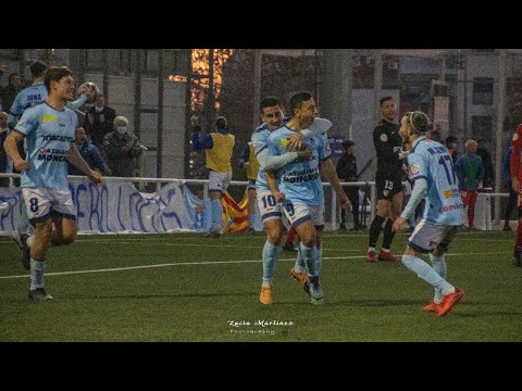 Resumen del Terrassa FC - CD Brea (2-2) Jornada 19, Segunda RFEF