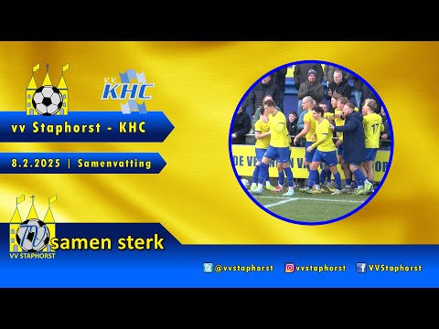 vv Staphorst - KHC | 8.2.2025 | Samenvatting