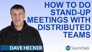 How To Hold  Stand Up Meetings With Offshore Teams