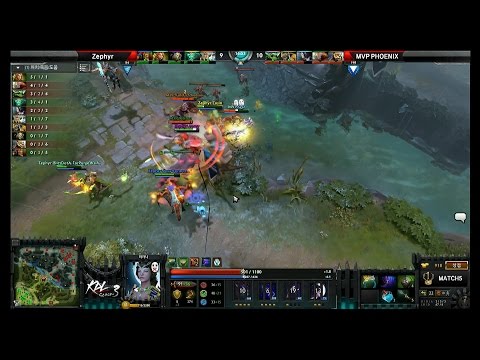 [10.Aug] KDL Tier1 : Zephyr vs MVP Phoenix -DOTA2,EsportsTV