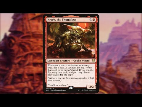 Random Card Talkin' - Krark, the Thumbless