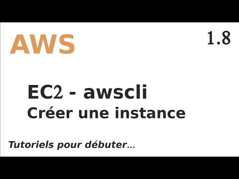 AWS 1 8 AWSCLI LANCER UNE INSTANCE EC2