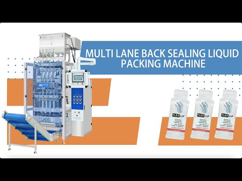 Back sealing liquid packing machine from Western packing