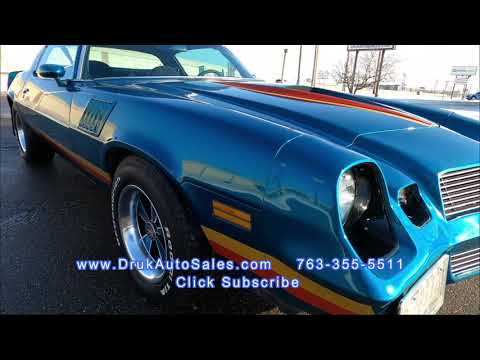 1978 Chevrolet Camaro (CC-1551251) for sale in Ramsey, Minnesota
