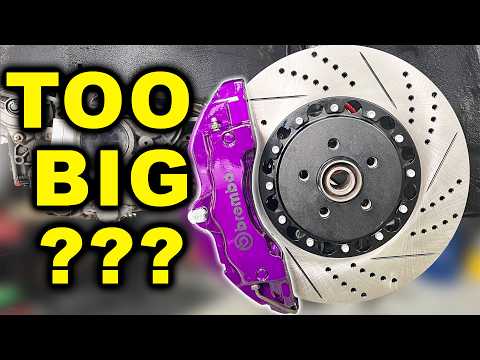 Huge Brake Upgrade on My Turbo MK4 R32