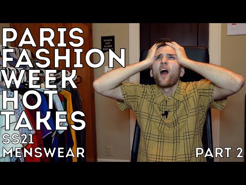 DISHING ON PARIS SS21 MENSWEAR COLLECTIONS!! Part 2 (Casablanca kills it, GmbH is a wreck + more!)