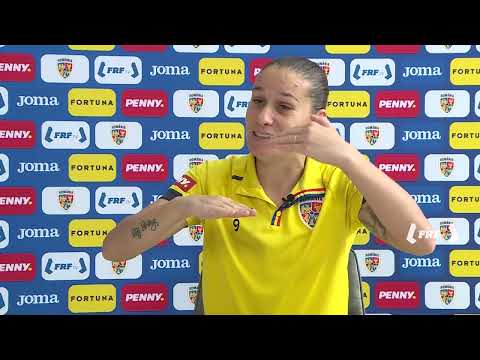Laura Rus răspunde la întrebările suporterilor naționalei feminine