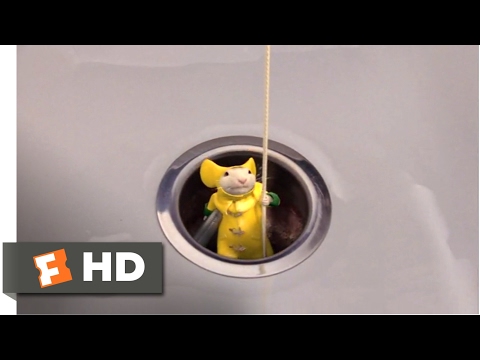 Stuart Little 2 (2002) - Down the Drain Scene (5/10) | Movieclips