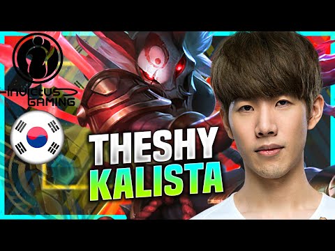 THESHY TRIES KALISTA TOP! - IG TheShy Plays Kalista Top vs Renekton! | KR SoloQ Patch 10.22