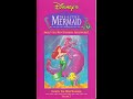 Opening To The Little Mermaid Stormy The Wild Seahorse UK VHS 1993