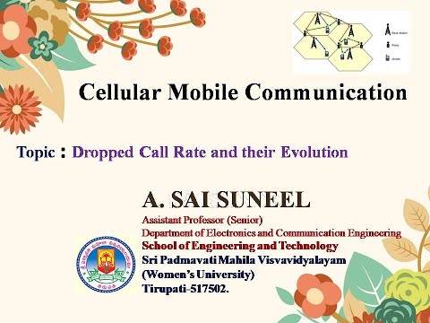 UNIT-4 :: CMC :: Dropped Call Rate and their Evolution