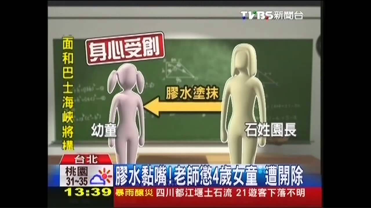 膠水黏嘴!老師懲4歲女童 遭開除