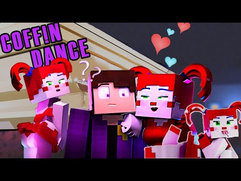 Trip Dance - FNaF CIRCUS Girl wants to love Gregory - Coffin dance song (COVER) Minecraft mod