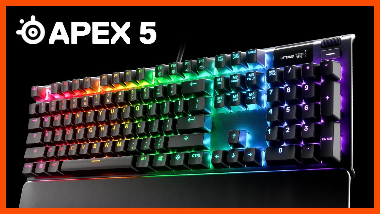 Apex 5: Hybrid Mechanical SteelSeries Keyboard