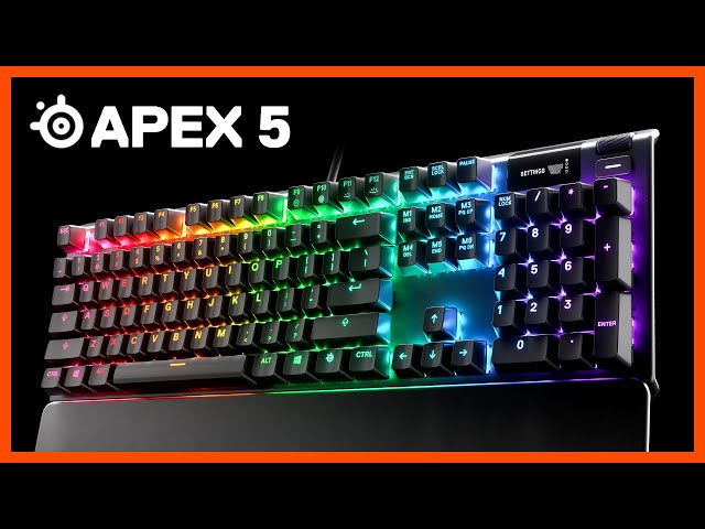 YouTube Video - Apex 5: Hybrid Mechanical SteelSeries Keyboard