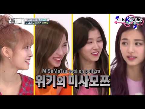 [SUB ESPAÑOL] Weekly Idol EP 274 - TWICE 161026 (P2)[HD]