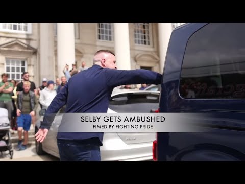 WOW SELBY GETS AMBUSHED BY WARRINGTON FANS