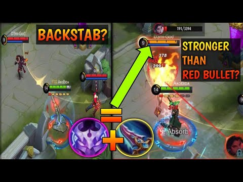 BACKSTAB IN MOBILE LEGENDS? STRONGER THAN RED BULLET TRICK? - GRANGER BEST BUILD - AkoBida MLBB