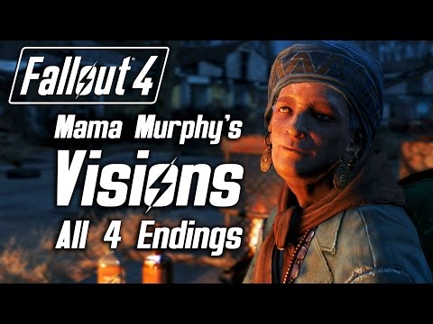 Fallout 4 - Mama Murphy's Visions on All 4 Faction Endings
