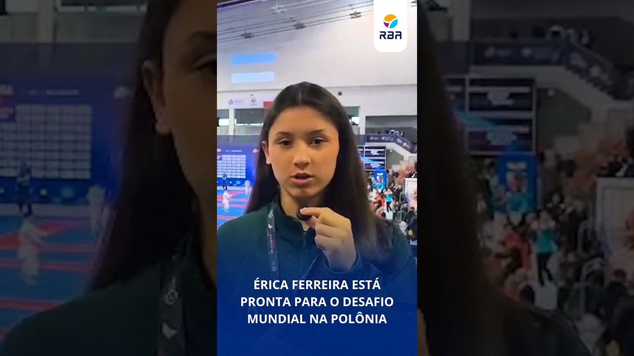 Érica Ferreira está pronta para o desafio mundial na Polônia