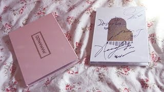 [Unboxing] Mamamoo 마마무 - Hello Pink Version + Signed Piano Man