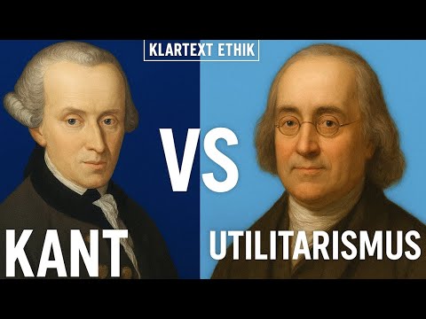 Kant vs. Utilitarismus – Pflicht oder Glück? Einfach erklärt - Klartext Ethik