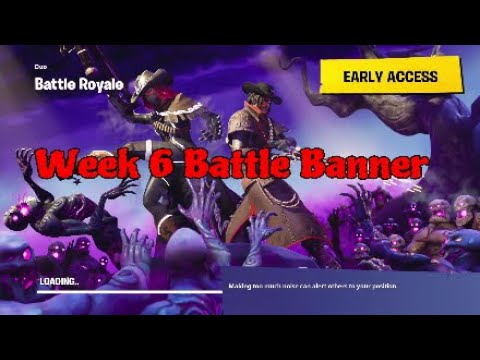 Secret Banner Location Week 6 S6, Fortnite