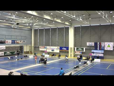 Finale DP Badminton 2014 Iztok UTROŠA vs Luka PETRIČ MVI 8594