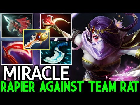 MIRACLE [Templar Assassin] Godlike Mode Against Team RAT 7.23 Dota 2