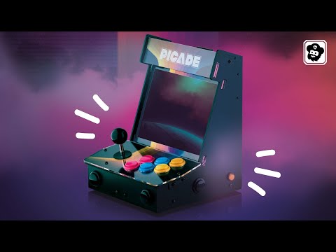 YouTube thumbnail image for Introducing Picade - a Raspberry Pi powered desktop retro arcade machine