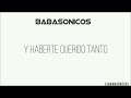 Mareo (Babasonicos) Con Letra